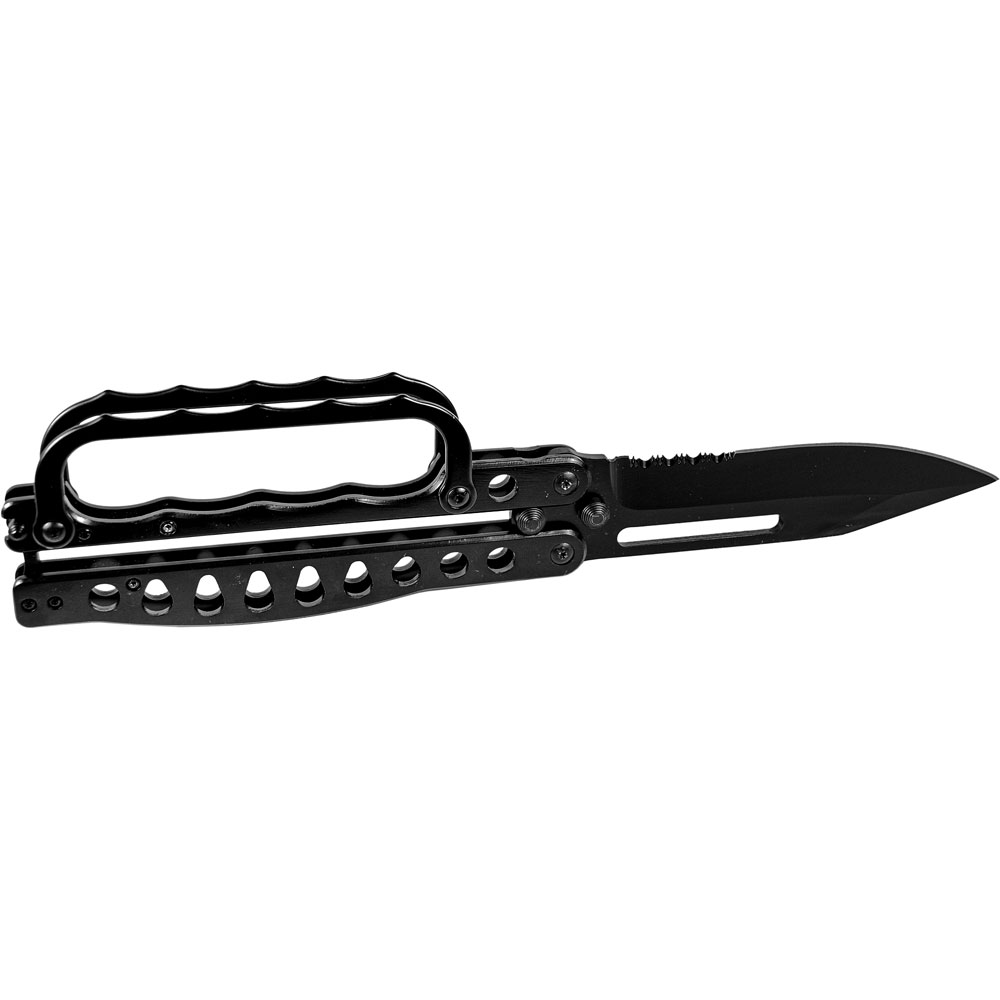 Butterfly Trench Knife Black view 3